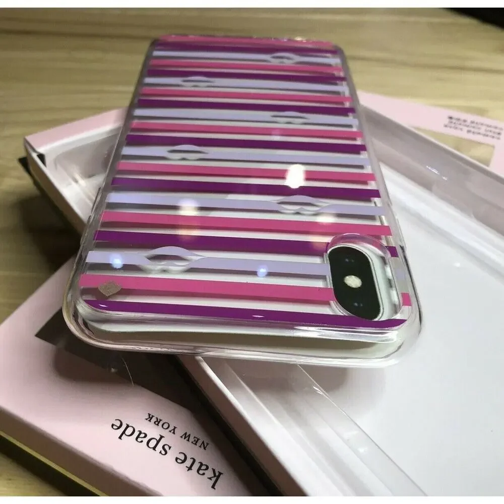 Kate Spade New York Lips with Stripe iPhone XS / X Case